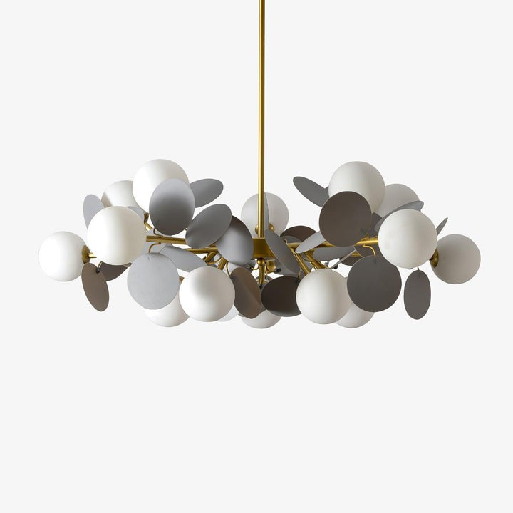 Modern Off-White Tree Branch Ceiling Chandelier