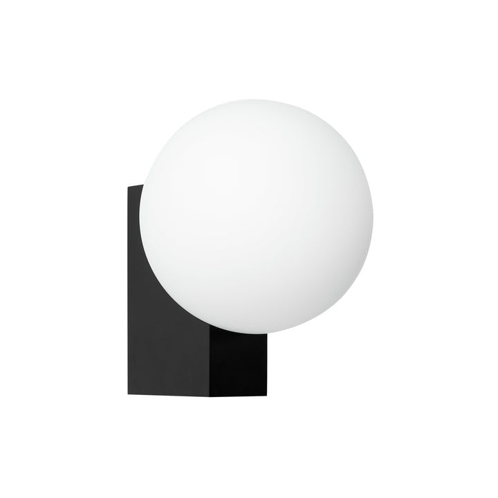 Modern Opal Glass Wall Sconce – Geometric Ambient Lighting