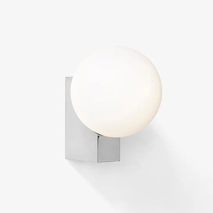 Modern Opal Glass Wall Sconce – Geometric Ambient Lighting