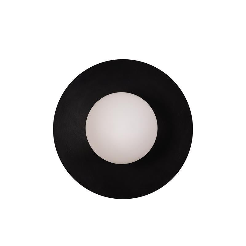 Modern Round Glass Art Wall Sconce