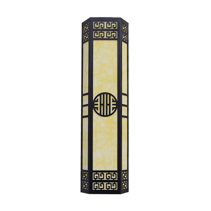 Modern Striped Outdoor LED Wall Sconce