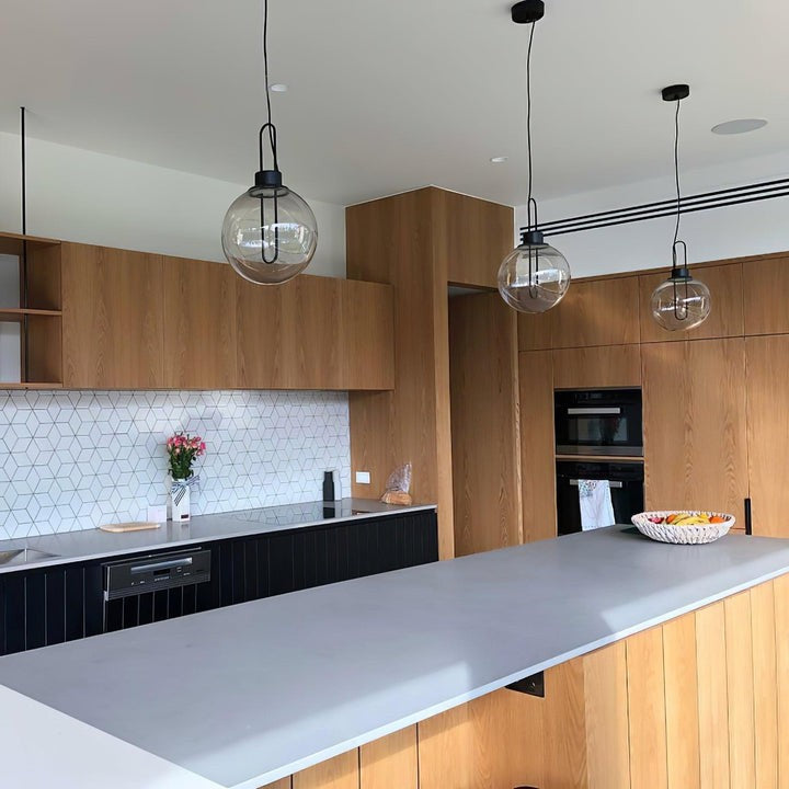 Orb LED Glass Pendant Light