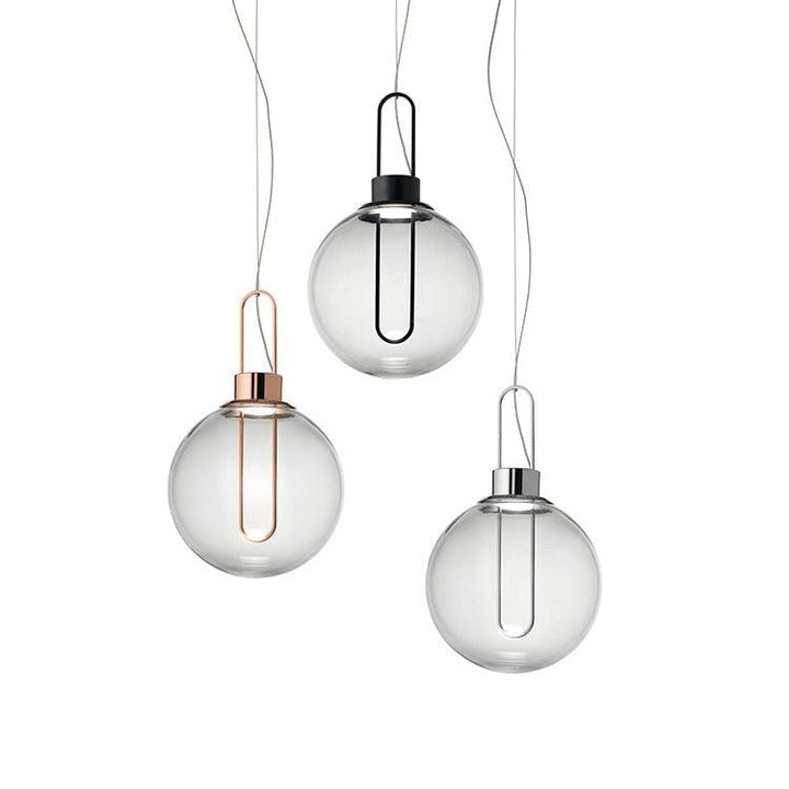 Orb LED Glass Pendant Light