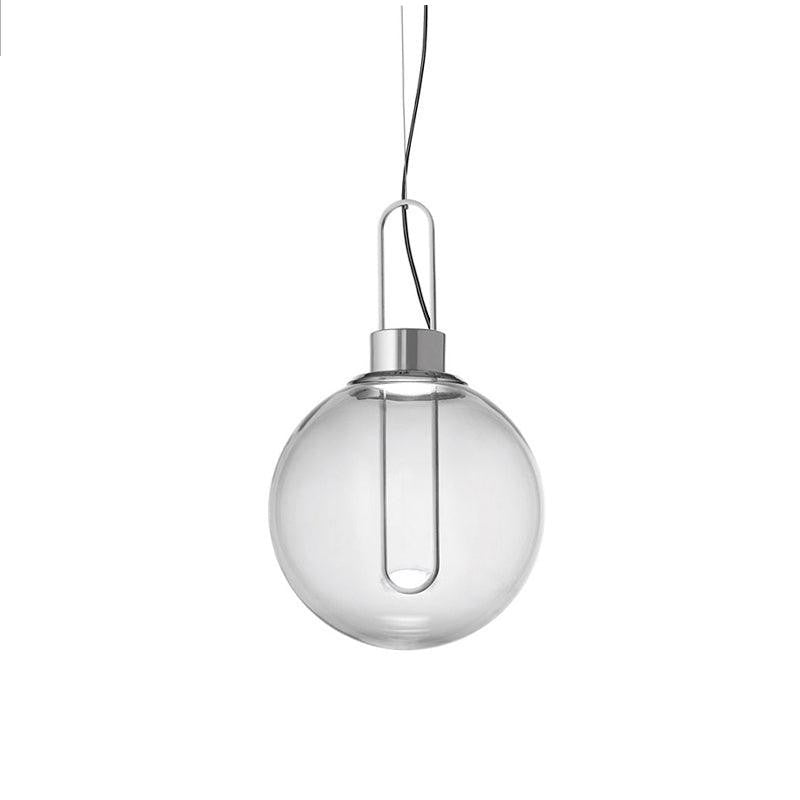 Orb LED Glass Pendant Light