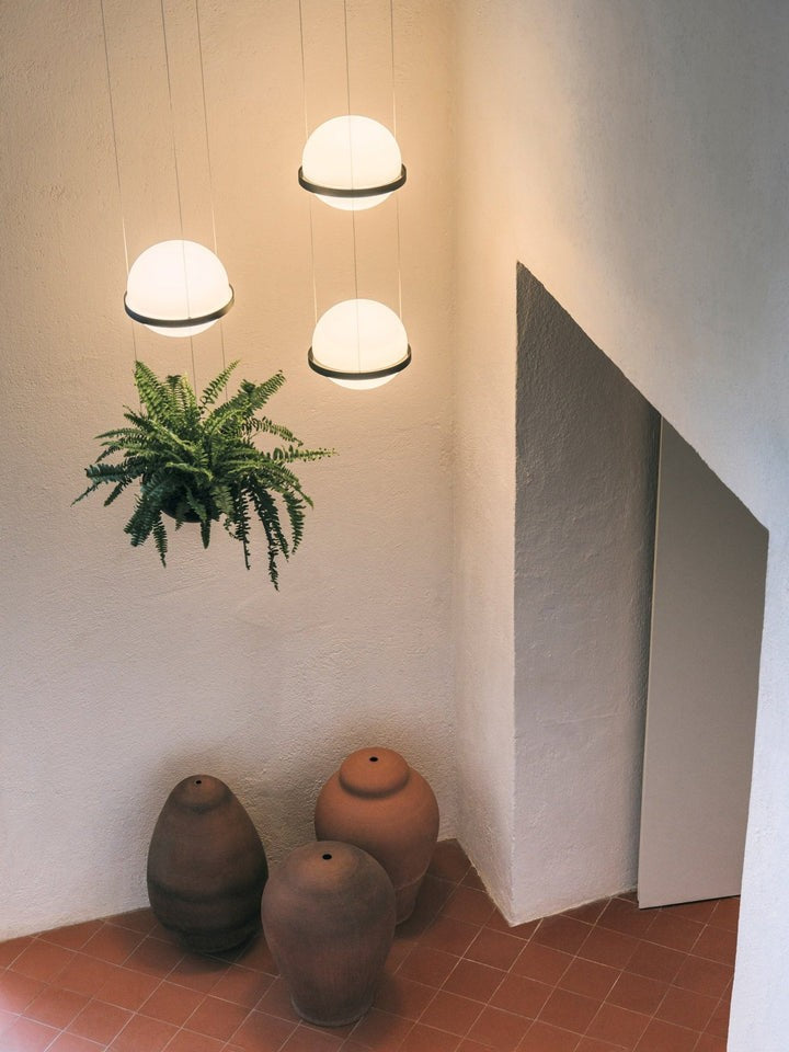 Orbit Sphere Modern LED Globe Pendant Light