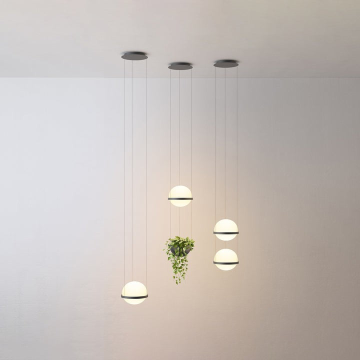 Orbit Sphere Modern LED Globe Pendant Light