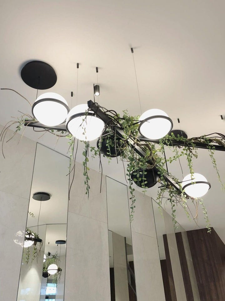 Orbit Sphere Modern LED Globe Pendant Light