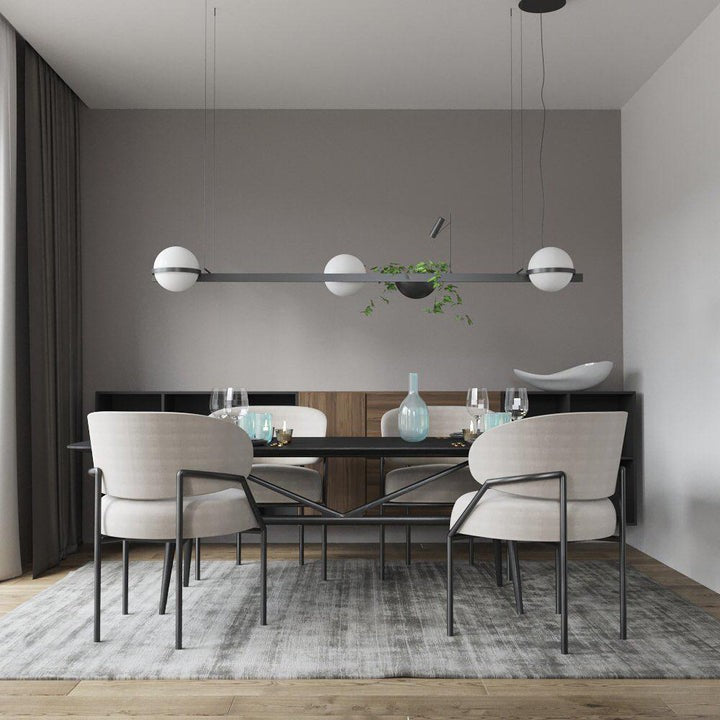Orbit Sphere Modern LED Globe Pendant Light