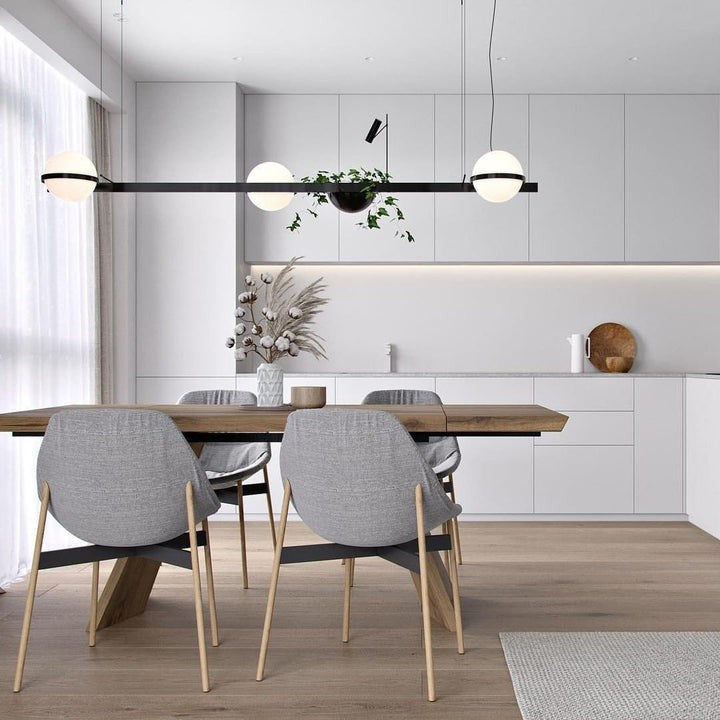 Orbit Sphere Modern LED Globe Pendant Light