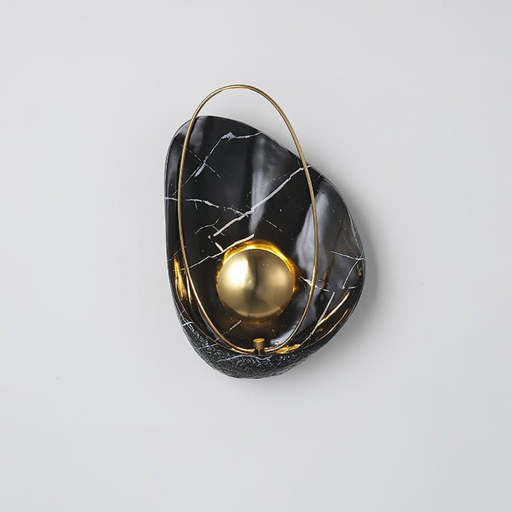Organic Pearl-Shaped Wall Sconce