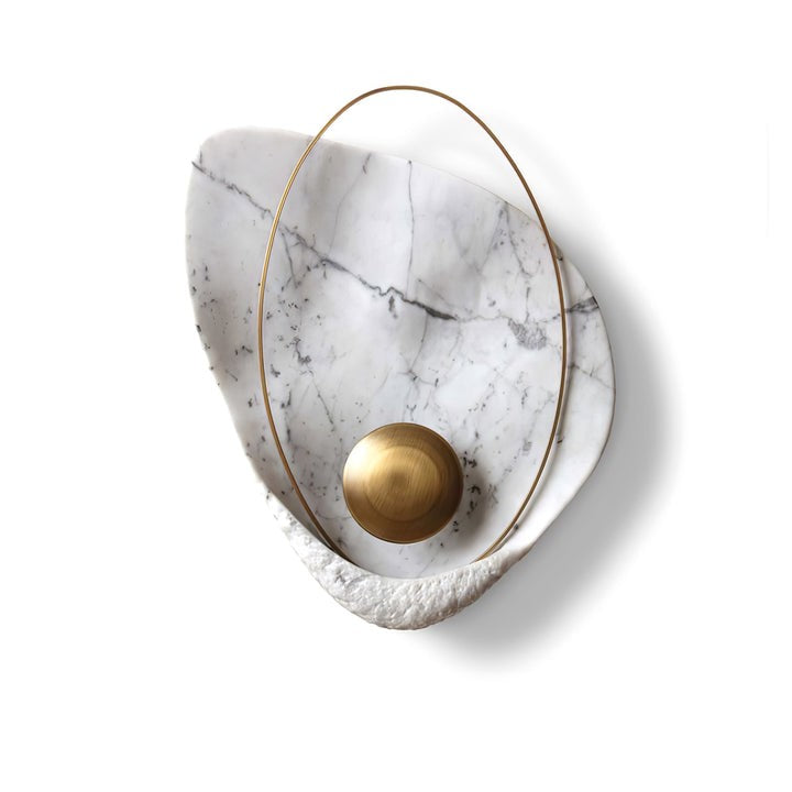 Organic Pearl-Shaped Wall Sconce
