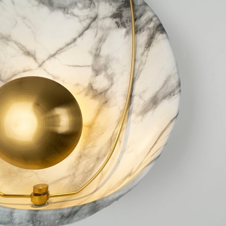 Organic Pearl-Shaped Wall Sconce