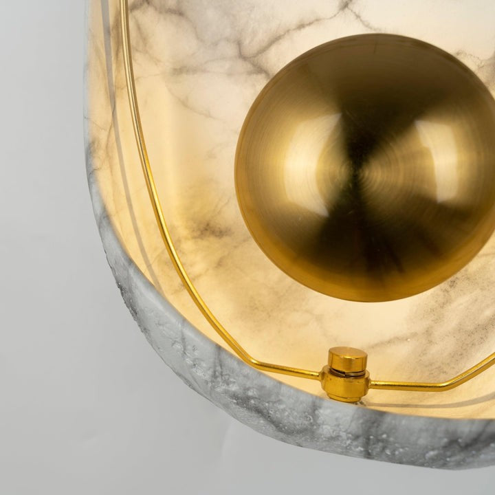 Organic Pearl-Shaped Wall Sconce