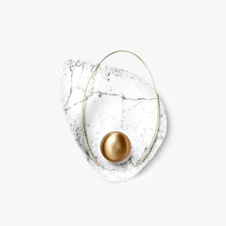 Organic Pearl-Shaped Wall Sconce