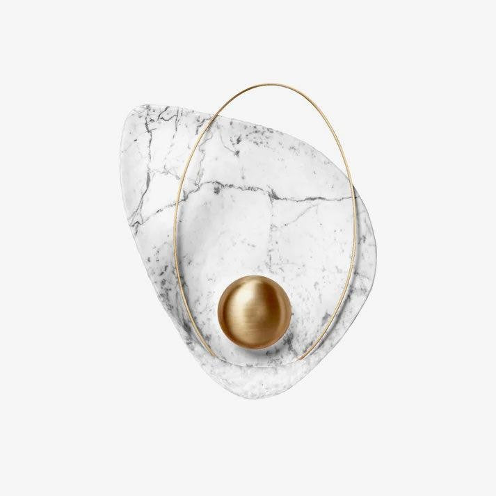 Organic Pearl-Shaped Wall Sconce