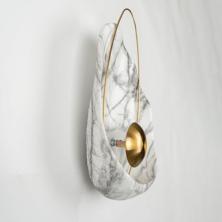 Organic Pearl-Shaped Wall Sconce