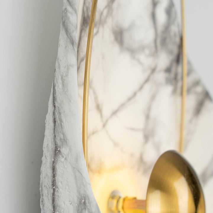 Organic Pearl-Shaped Wall Sconce