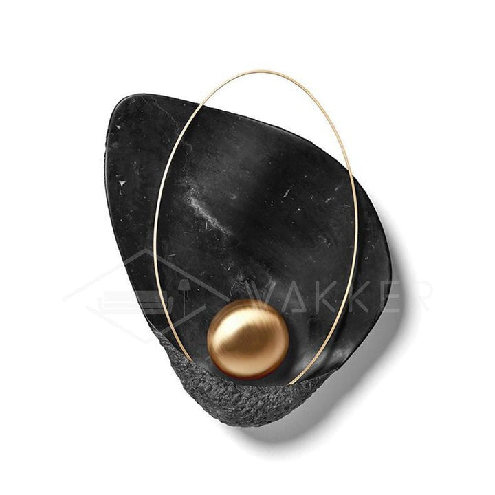 Organic Pearl-Shaped Wall Sconce