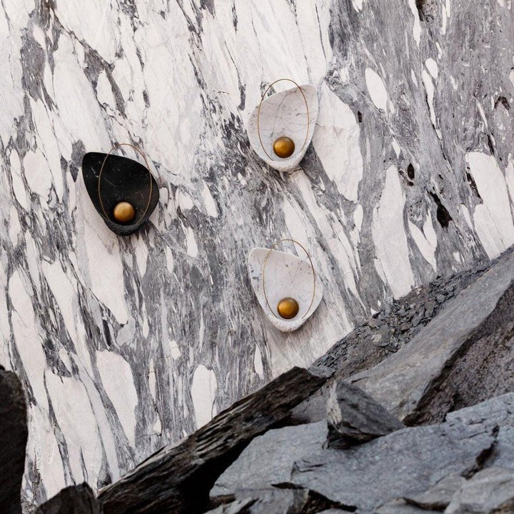 Organic Pearl-Shaped Wall Sconce