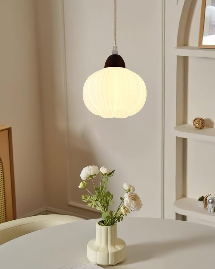 Oversized Flower Bag Pendant Light