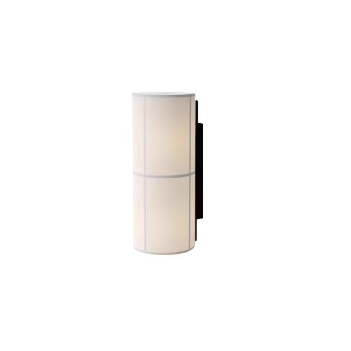 Plug-In Cylinder Fabric Wall Sconce – Indoor LED Light