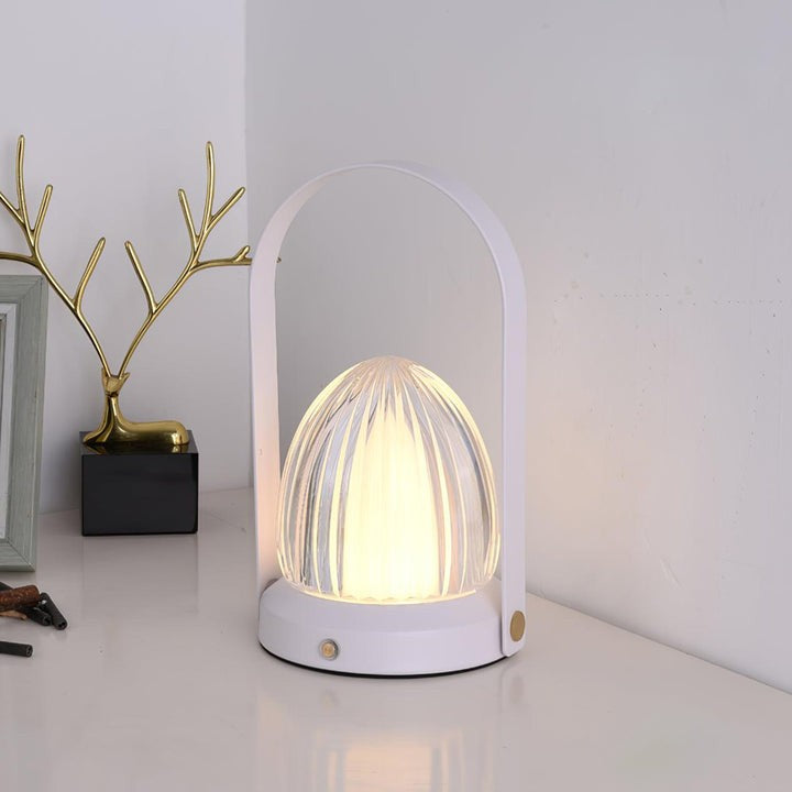 Rechargeable Dimmable Table Lamp with Built-In Battery