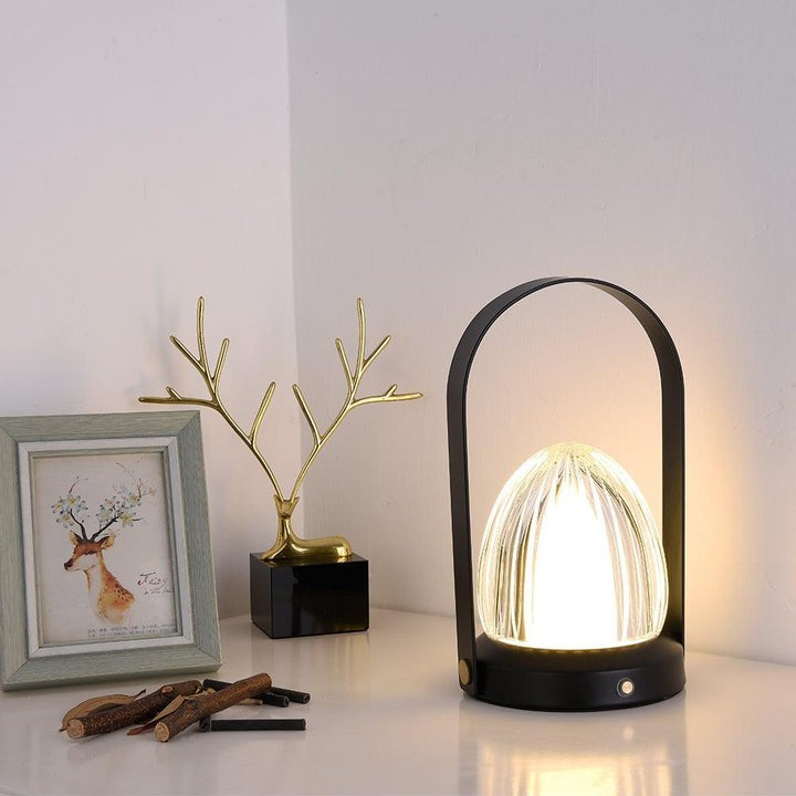 Rechargeable Dimmable Table Lamp with Built-In Battery
