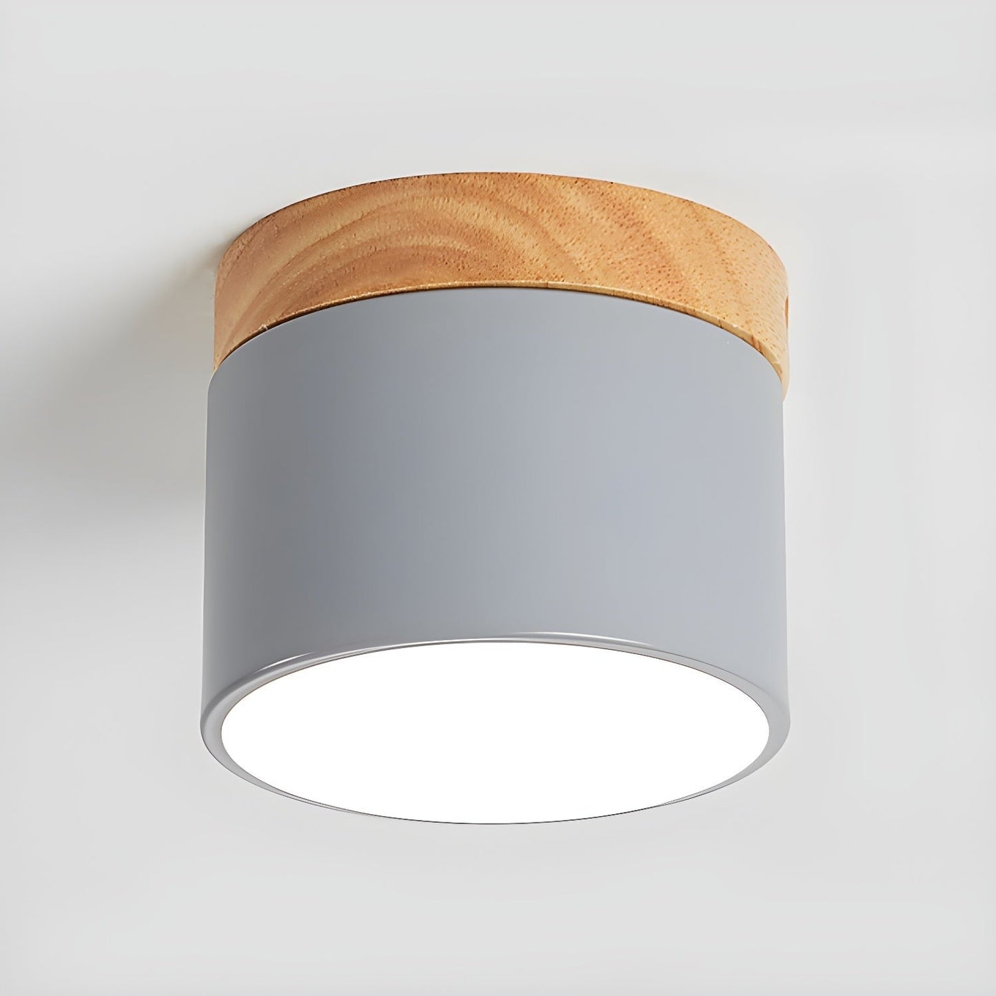 Scandinavian Wooden LED Ceiling Surface Downlight