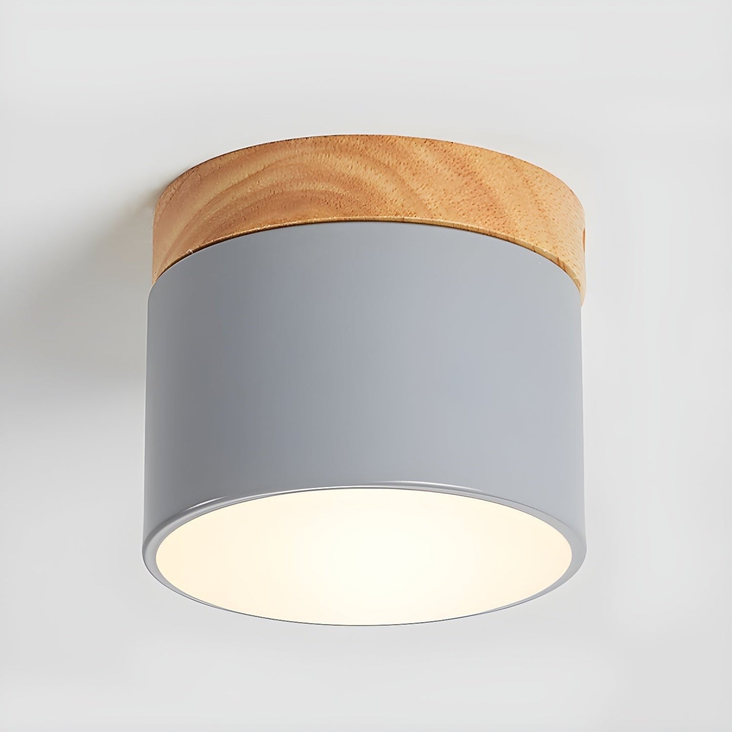 Scandinavian Wooden LED Ceiling Surface Downlight