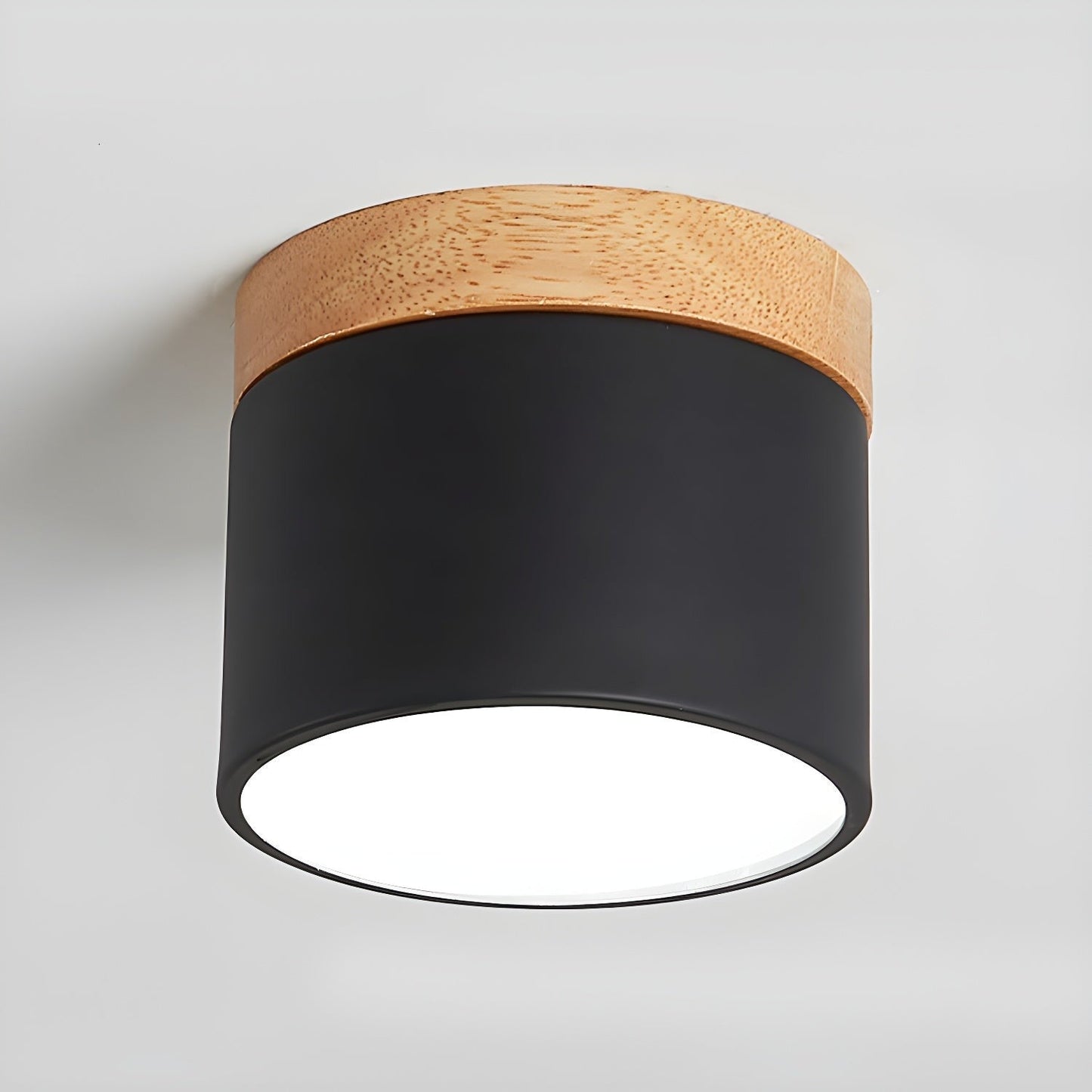 Scandinavian Wooden LED Ceiling Surface Downlight