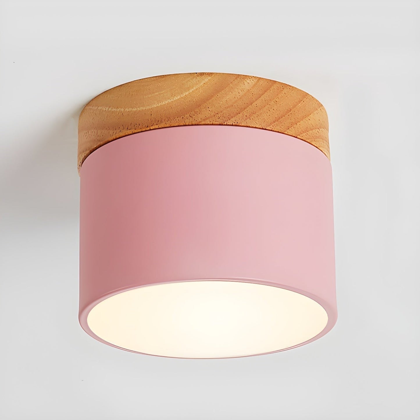 Scandinavian Wooden LED Ceiling Surface Downlight