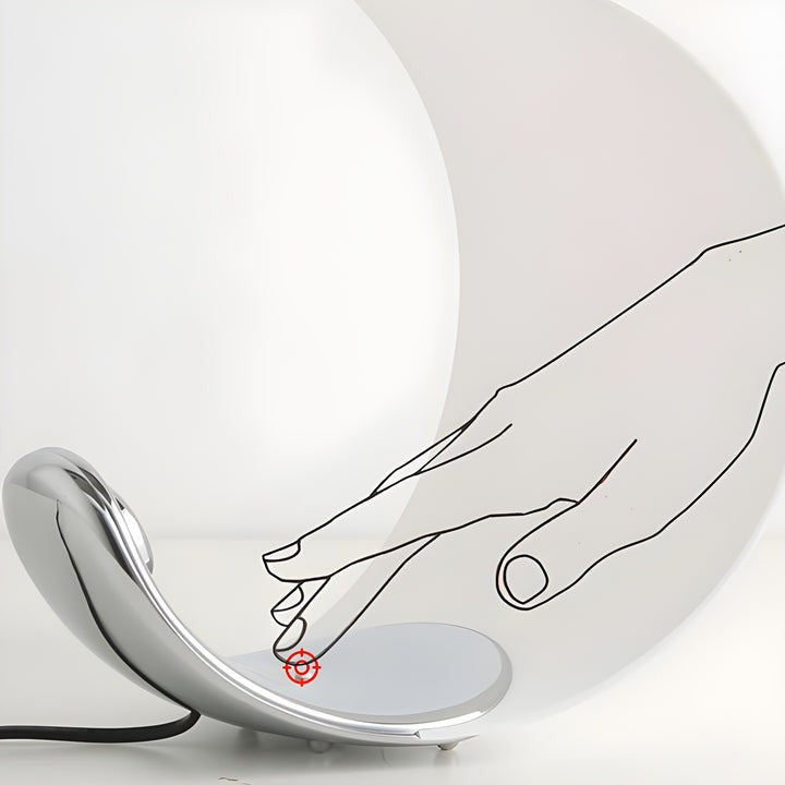 Serene Crescent LED Table Lamp