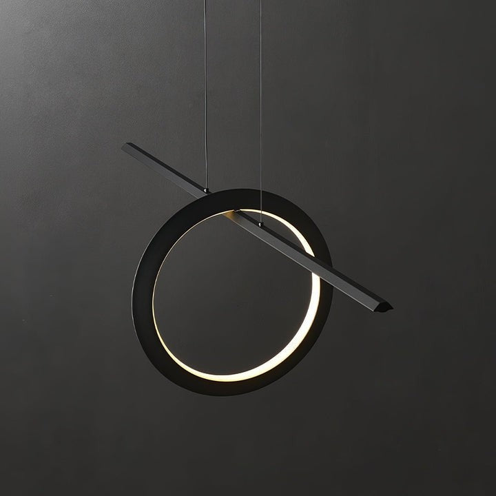 Sleek Adjustable Linear LED Pendant Light