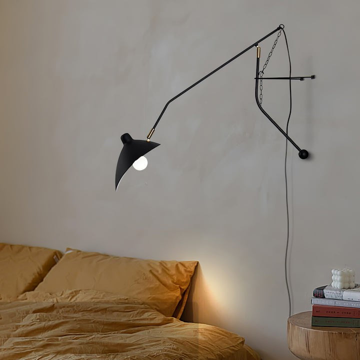 Spiral Arm LED Wall Sconce