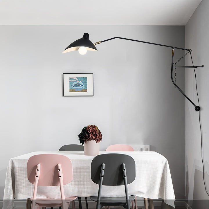 Spiral Arm LED Wall Sconce