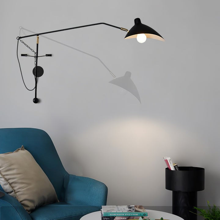 Spiral Arm LED Wall Sconce