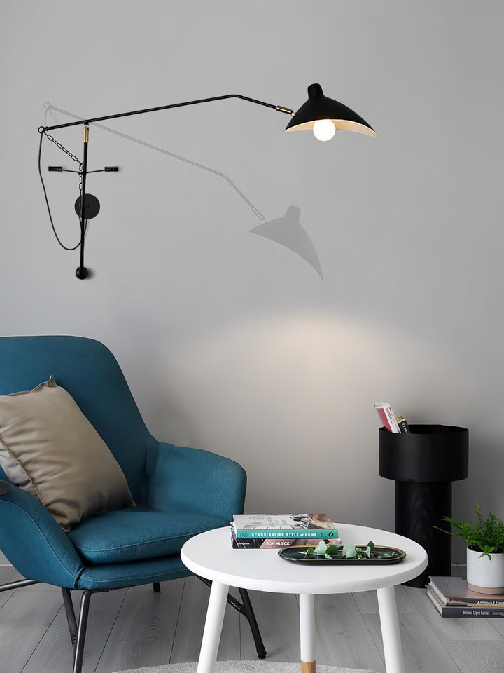 Spiral Arm LED Wall Sconce