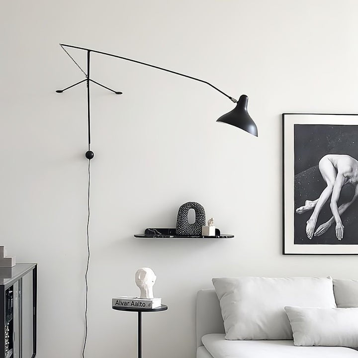 Spiral Arm LED Wall Sconce
