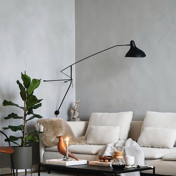 Spiral Arm LED Wall Sconce