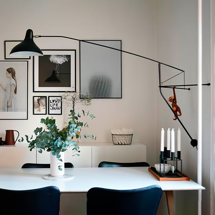 Spiral Arm LED Wall Sconce