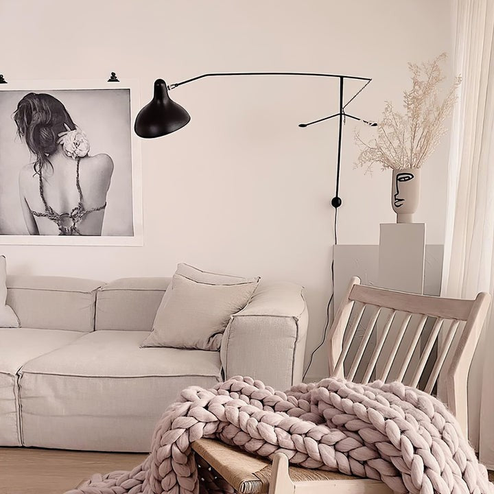 Spiral Arm LED Wall Sconce