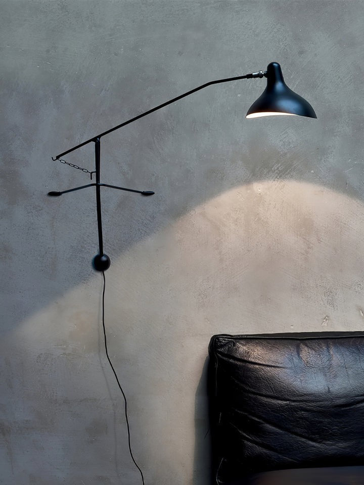 Spiral Arm LED Wall Sconce