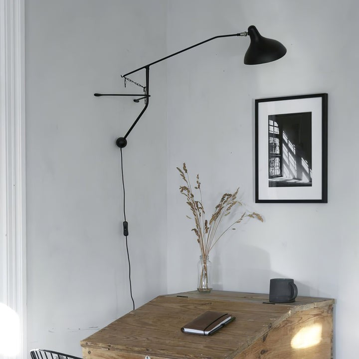 Spiral Arm LED Wall Sconce