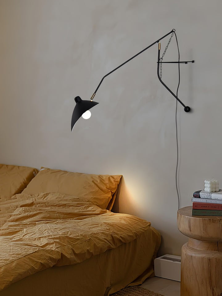 Spiral Arm LED Wall Sconce