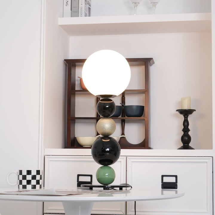 Stacked Sphere LED Table Lamp