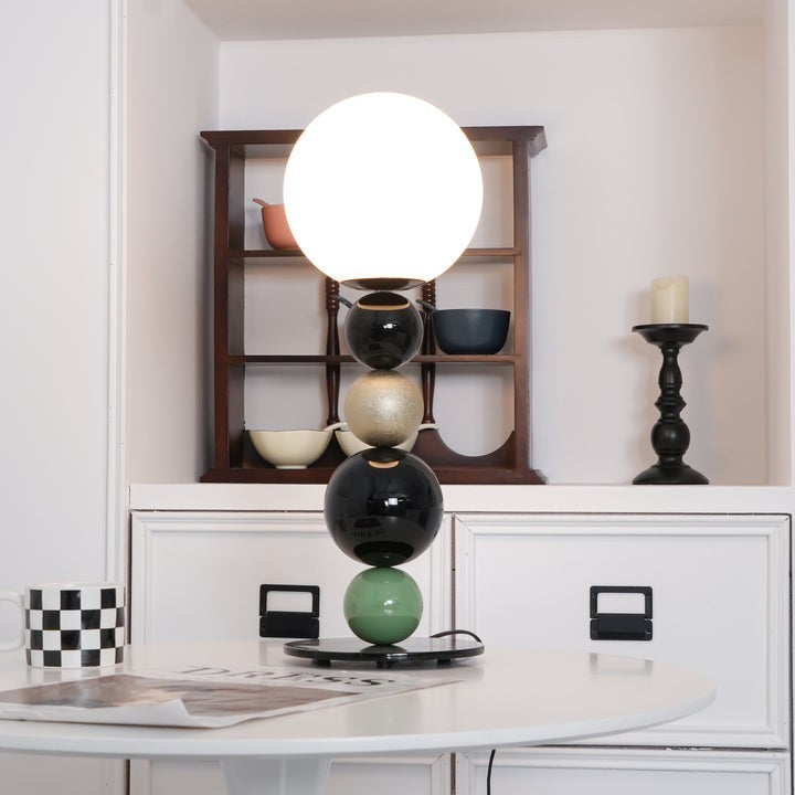 Stacked Sphere LED Table Lamp