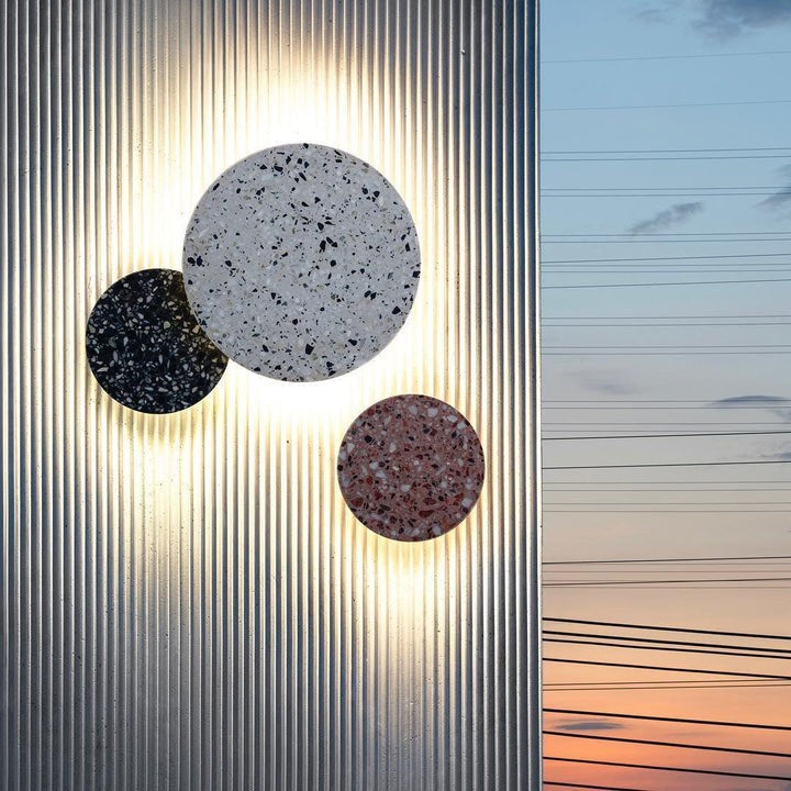 Terrazzo Pin Wall Sconce – Aluminum LED Lighting