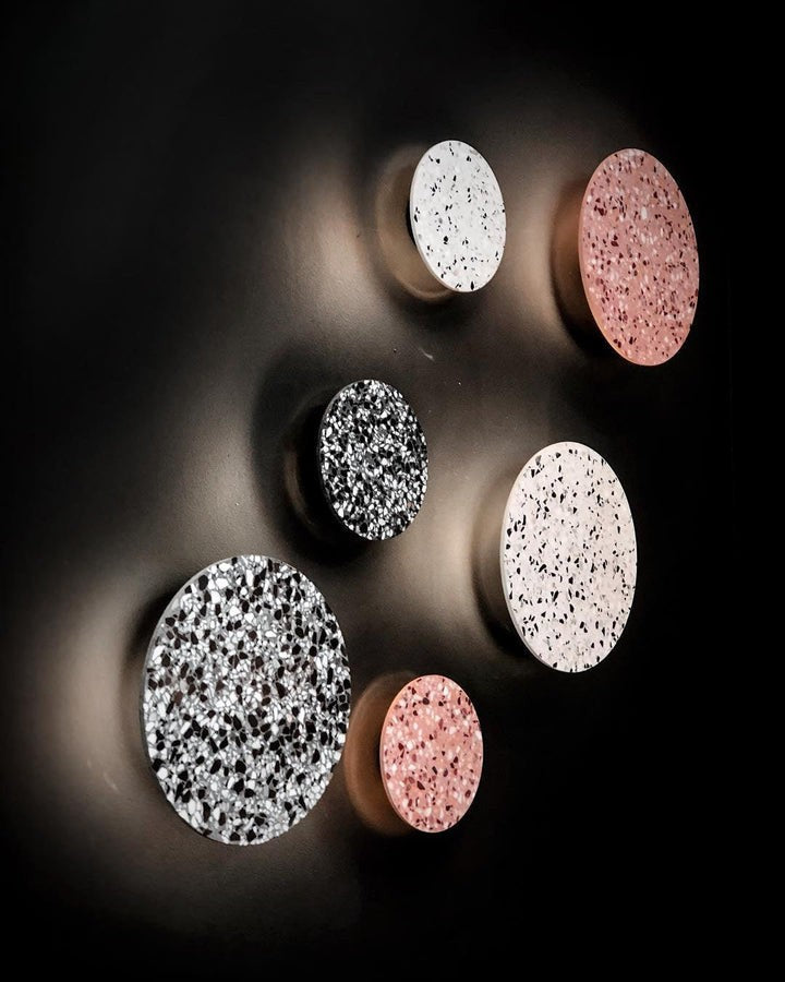 Terrazzo Pin Wall Sconce – Aluminum LED Lighting
