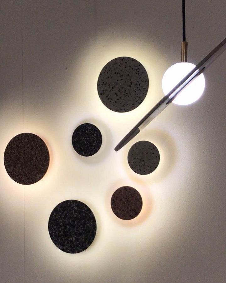 Terrazzo Pin Wall Sconce – Aluminum LED Lighting