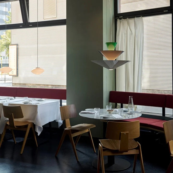 Tiered Sculptural Pendant Light
